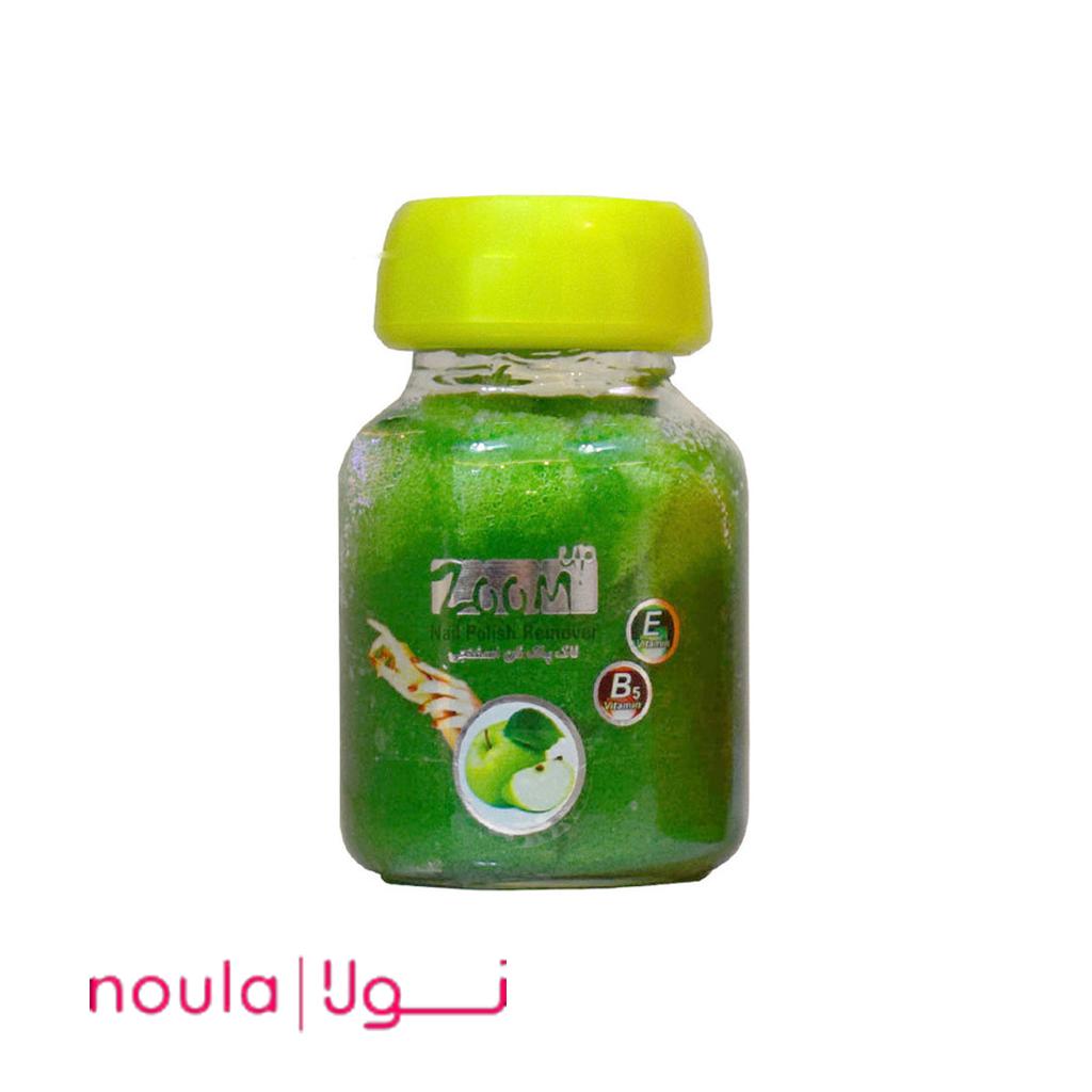 لاک پاک کن اسفنجی شیشه ای زوم آپ سیب