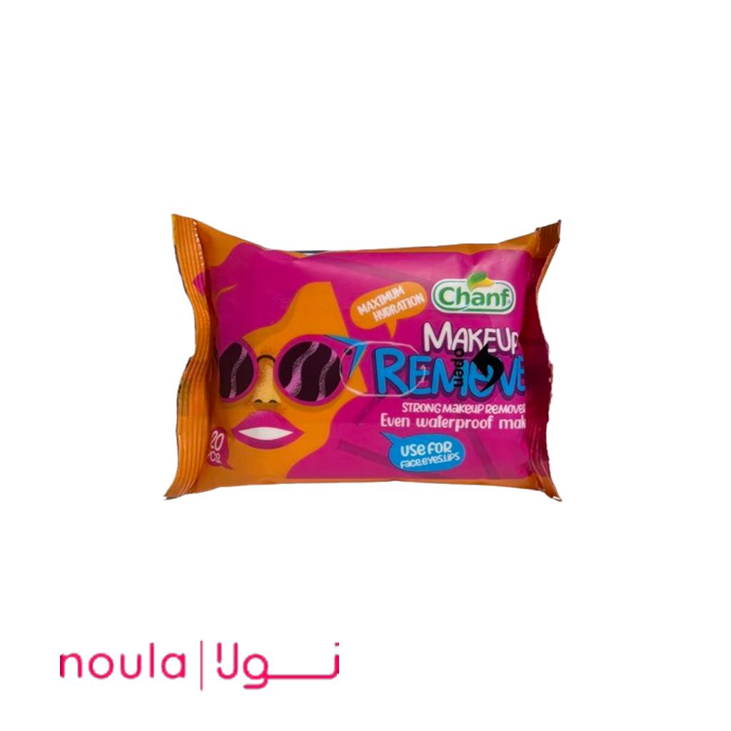 دستمال مرطوب آرایشی چانف 20 برگی
