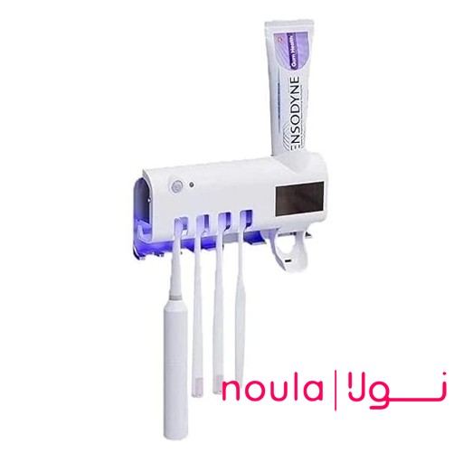 ضدعفونی کننده مسواک و جا خمیردندان مدل UV شارژی