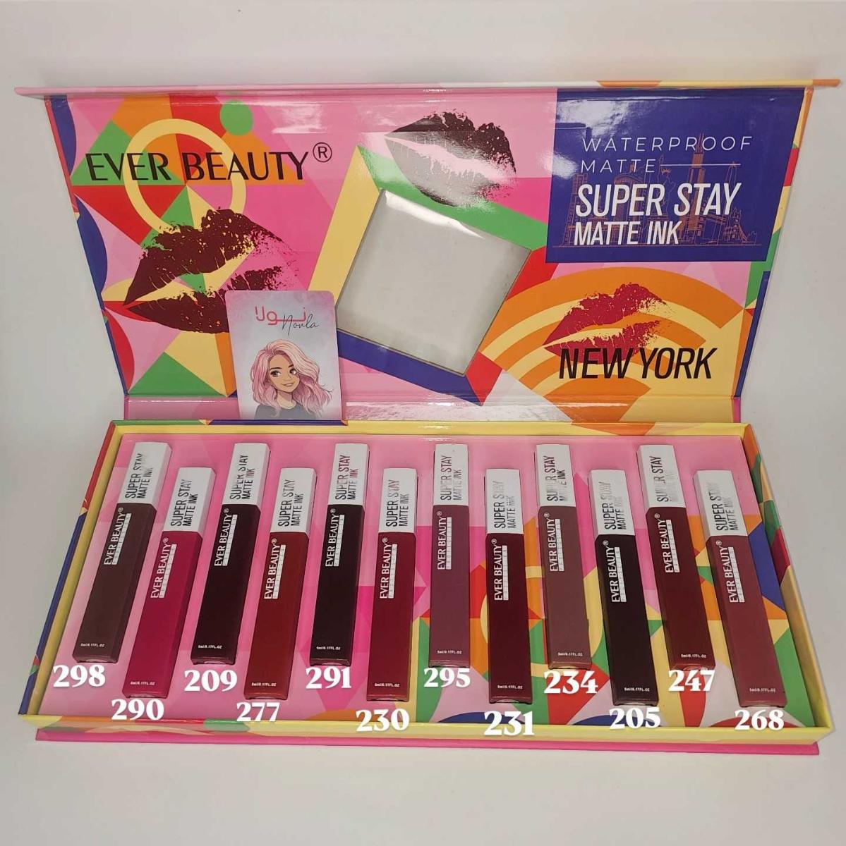 رژمایع Ever beauty کد 205 مات