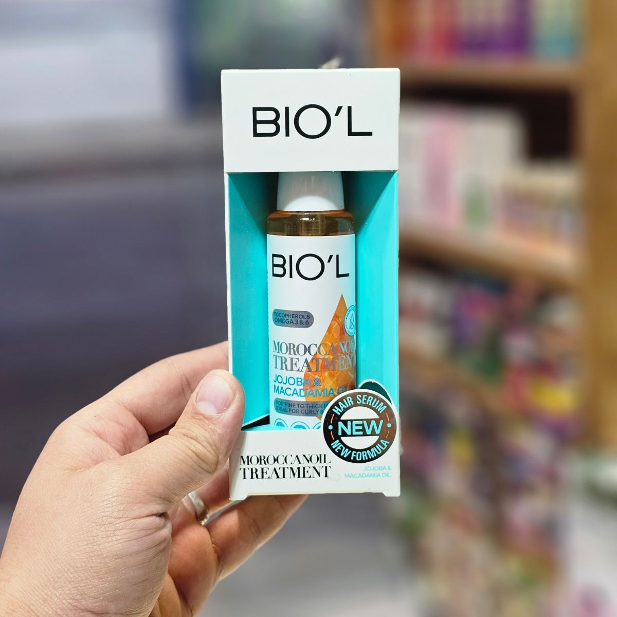 بیول - سرم مو روغن آرگان و جوجوبا و ماکادمیا 80 میل