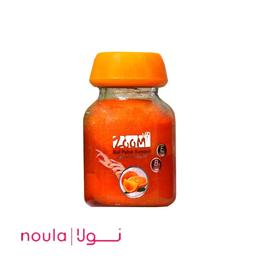لاک پاک کن اسفنجی شیشه ای زوم آپ پرتقال