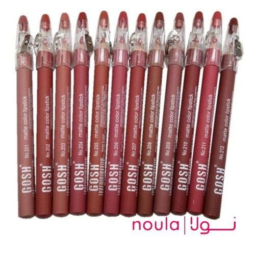 رژ لب مدادی تراش دار GOSH شماره 211