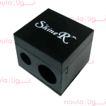 تراش شاينر قاب دار مشکي دوقلو