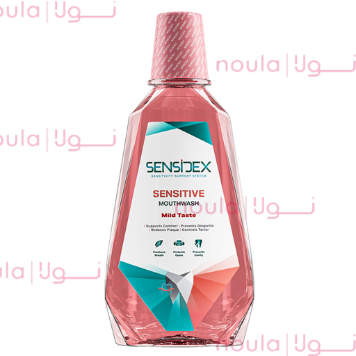 حساس سنسی دهانشويه مناسب دندان و لثه هاي حساس سنسيدکس - تصویر 1